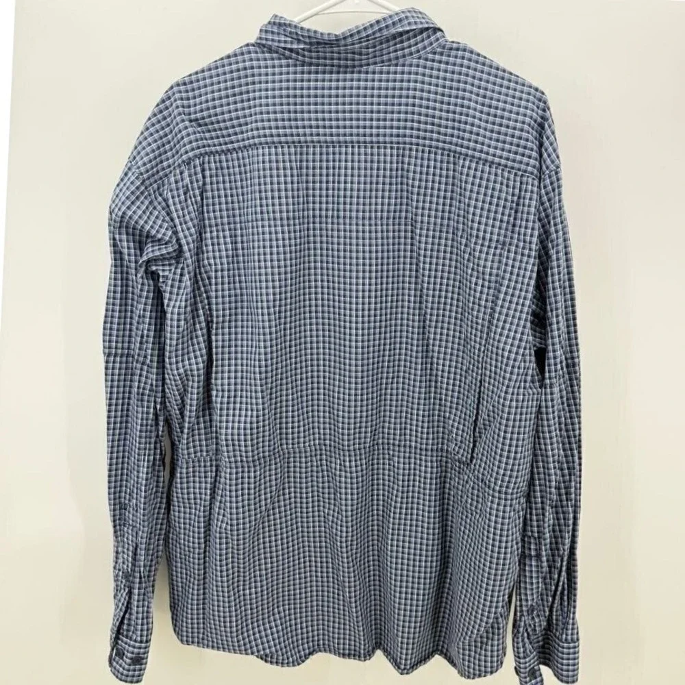Columbia Silver Ridge 2 Plaid Button Down Shirt Long‎ Sleeve Omni-Shade 2XL 2XL